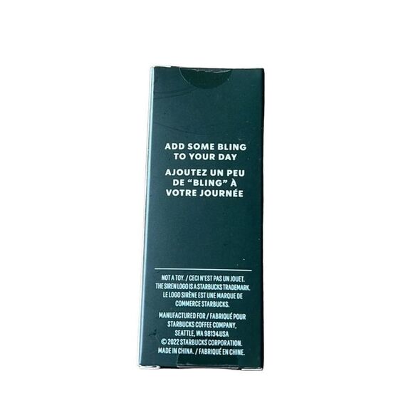 Starbucks Limited Edition Hawaii Studded Pineapple Grommet Cold Cup Key Chain Or - Picture 2 of 2